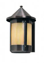 Arroyo Craftsman BS-8RWO-MB - 8" berkeley wall sconce with roof