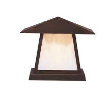 Arroyo Craftsman CC-12TGW-VP - 12" carmel column mount with t-bar overlay