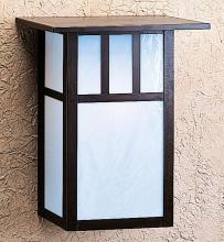 Arroyo Craftsman HS-12EWO-RC - 12" huntington sconce with roof and no overlay (empty)