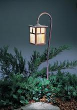 Arroyo Craftsman LV27-M6TGW-BZ - low voltage 6" mission fixture with t-bar overlay