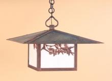 Arroyo Craftsman MH-20PFTN-BK - 20" monterey pendant with pine needle filigree