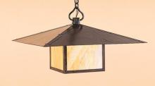 Arroyo Craftsman MH-30TGW-S - 30" monterey pendant with t-bar overlay