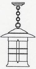 Arroyo Craftsman NH-14OF-RC - 14" newport pendant