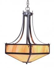 Arroyo Craftsman SGCH-20GW-VP - 20" saint george inverted chandelier