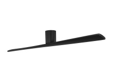 Visual Comfort & Co. Fan Collection 2PLSMH72MBK - Plank Smart 72 Hugger Ceiling Fan in Midnight Black with Midnight Black Blade