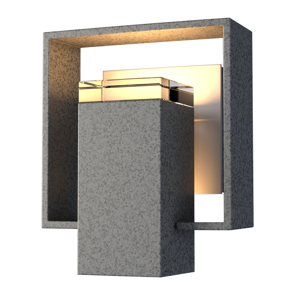 Shadow Box Small Outdoor Sconce