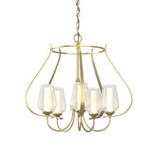 Hubbardton Forge 103045-SKT-86-ZS0354 - Flora 5 Arm Chandelier