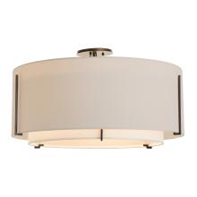 Hubbardton Forge 126505-SKT-14-SF2290-SE2899 - Exos Large Double Shade Semi-Flush