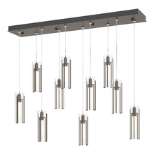 Hubbardton Forge 131204-SKT-STND-05-ZM0065 - Exos Glass 10-Light Pendant