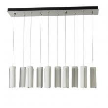 Hubbardton Forge 131204-SKT-STND-10-ZM0065 - Exos Glass 10-Light Pendant