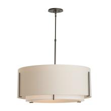 Hubbardton Forge 139610-SKT-SHRT-07-SF2290-SJ2899 - Exos Large Double Shade Pendant