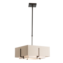 Hubbardton Forge 139625-SKT-LONG-07-SF1205-SJ1605 - Exos Square Small Double Shade Pendant