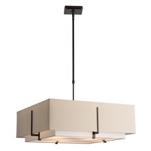 Hubbardton Forge 139635-SKT-LONG-07-SF2012-SE2401 - Exos Square Large Double Shade Pendant