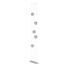 Hubbardton Forge 289520-LED-STND-85-YL0668 - Abacus 5-Light Floor to Ceiling Plug-In LED Lamp