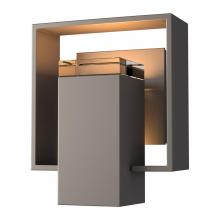 Hubbardton Forge 302601-SKT-77-77-ZM0546 - Shadow Box Small Outdoor Sconce