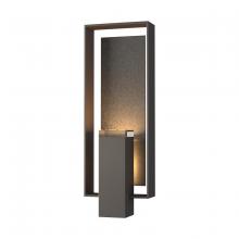 Hubbardton Forge 302605-SKT-77-20-ZM0546 - Shadow Box Large Outdoor Sconce