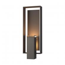 Hubbardton Forge 302605-SKT-77-77-ZM0546 - Shadow Box Large Outdoor Sconce