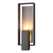Hubbardton Forge 302605-SKT-77-78-ZM0546 - Shadow Box Large Outdoor Sconce
