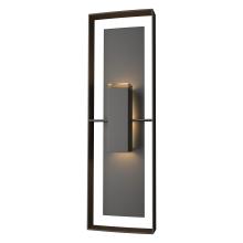 Hubbardton Forge 302607-SKT-14-80-ZM0546 - Shadow Box Tall Outdoor Sconce