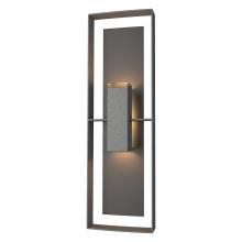 Hubbardton Forge 302607-SKT-20-14-ZM0546 - Shadow Box Tall Outdoor Sconce