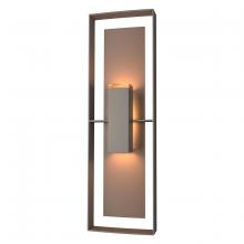 Hubbardton Forge 302607-SKT-77-75-ZM0546 - Shadow Box Tall Outdoor Sconce