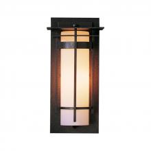 Hubbardton Forge 305992-SKT-20-GG0066 - Banded with Top Plate Small Outdoor Sconce