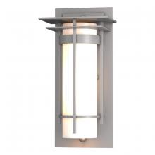 Hubbardton Forge 305992-SKT-78-GG0066 - Banded with Top Plate Small Outdoor Sconce