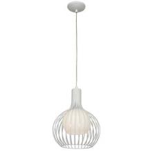 Access 23436-WH - Metal Ribbed Pendant