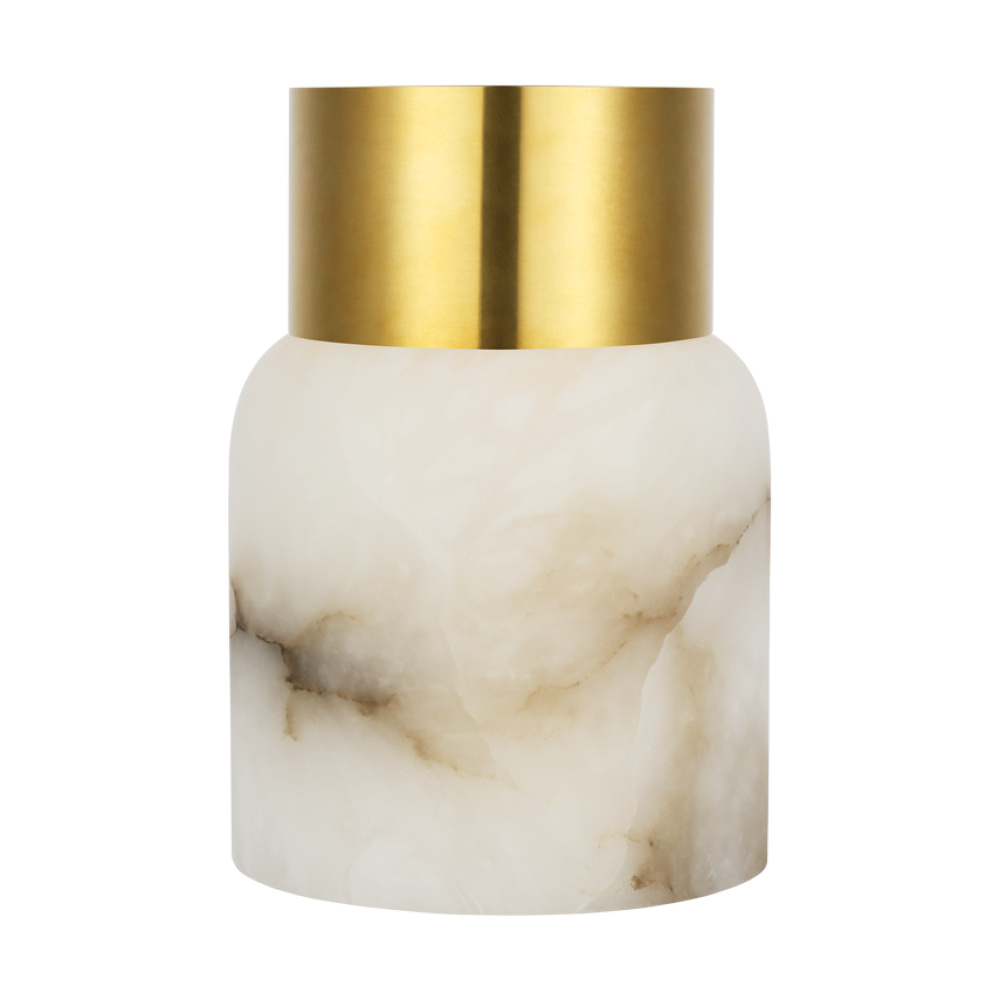 Caspe Alabaster 7 Rechargeable Table Lamp