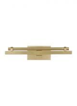Visual Comfort & Co. Modern Collection SLPC11430NB - The Kal 12-inch Damp Rated 1-Light Integrated Dimmable LED Picture Light in Natural Brass
