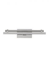 Visual Comfort & Co. Modern Collection SLPC11430N - The Kal 12-inch Damp Rated 1-Light Integrated Dimmable LED Picture Light in Polished Nickel