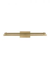 Visual Comfort & Co. Modern Collection SLPC11530NB - The Kal 18-inch Damp Rated 1-Light Integrated Dimmable LED Picture Light in Natural Brass