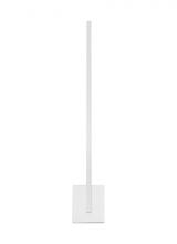Visual Comfort & Co. Modern Collection 700WSKLE30NN-LED930 - The Klee 30-inch Damp Rated 1-Light Integrated Dimmable LED Wall Sconce in Polished Nickel