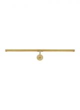 Visual Comfort & Co. Modern Collection 700PLUD18NB-LED930 - Modern Plural Dome dimmable LED 18 Picture Light in a Natural Brass/Gold Colored finish