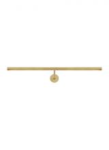 Visual Comfort & Co. Modern Collection 700PLUF18NB-LED927 - Modern Plural Faceted dimmable LED 18 Picture Light in a Natural Brass/Gold Colored finish