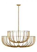Visual Comfort & Co. Modern Collection SLCH33127PAB - Sanchi X-Large Two Tier Chandelier