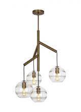 Visual Comfort & Co. Modern Collection 700SDNMPR1CR - Sedona Single Chandelier