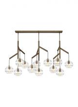 Visual Comfort & Co. Modern Collection 700SDNMPL3CR - Sedona Triple Chandelier