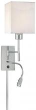 Minka George Kovacs P477-077 - 1 Light Swing Arm Wall Lamp W/LED Reading Lamp