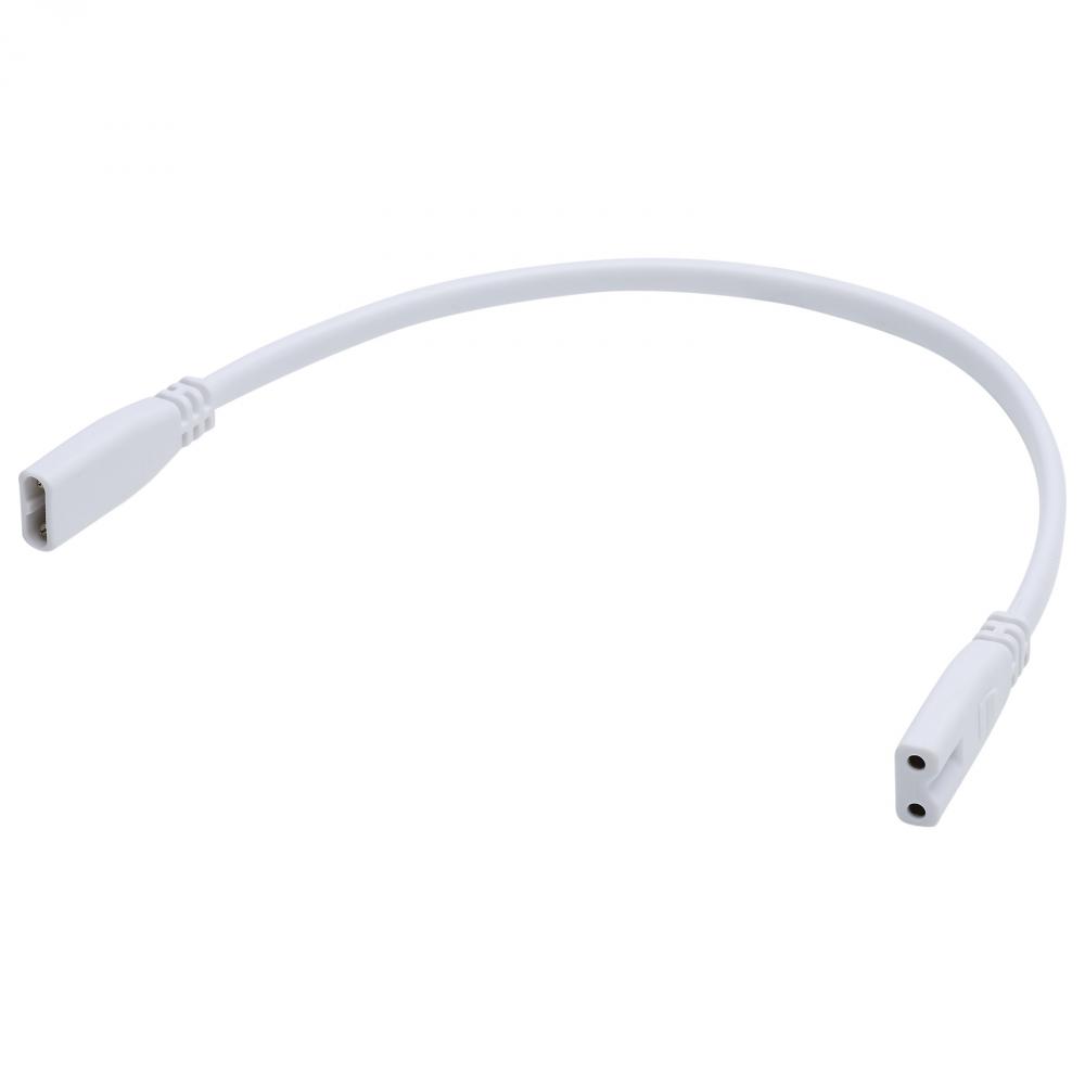Connecting Cable; 12-Inch; White Finish
