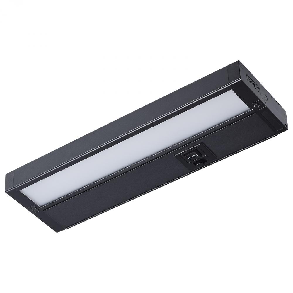 6.5 Watt 11-Inch LED Under Cabinet; 30K/40K/50K CCT Selectable; Dark Bronze; 120 Volt