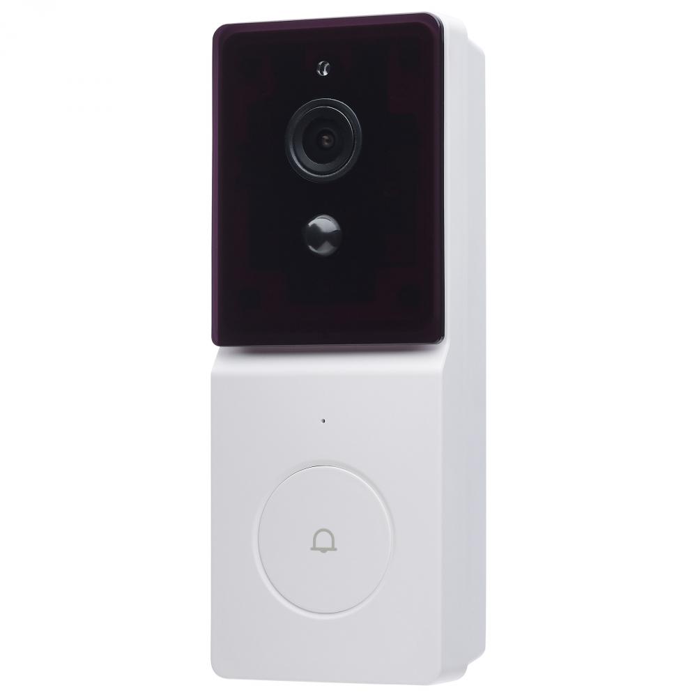 Starfish; SMART Doorbell Security Camera; White Doorbell with White Chime