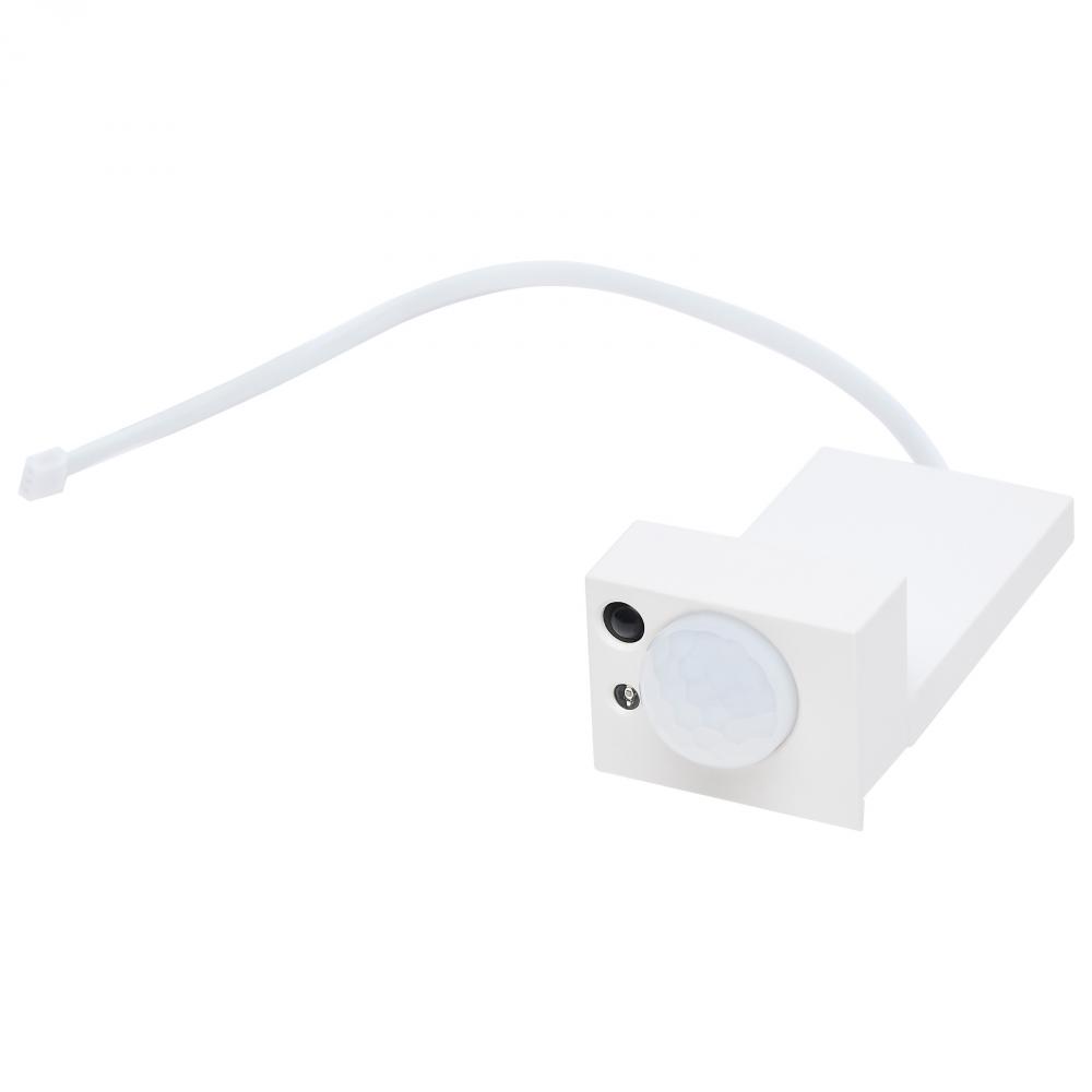 Momentum; PIR Sensor for LED Connectable Linear Strip Fixtures; Side Mount; White Finish