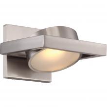 Nuvo 62/994 - Hawk - LED Wall Sconce with Pivoting Head - Brushed Nickel Finish