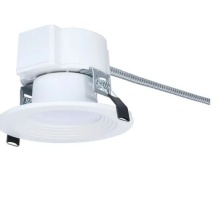 Nuvo S21600 - 13.5W Field Selectable LED 4-Inch Commercial Downlight; Dual Dimming; Round; 120-347 Volt