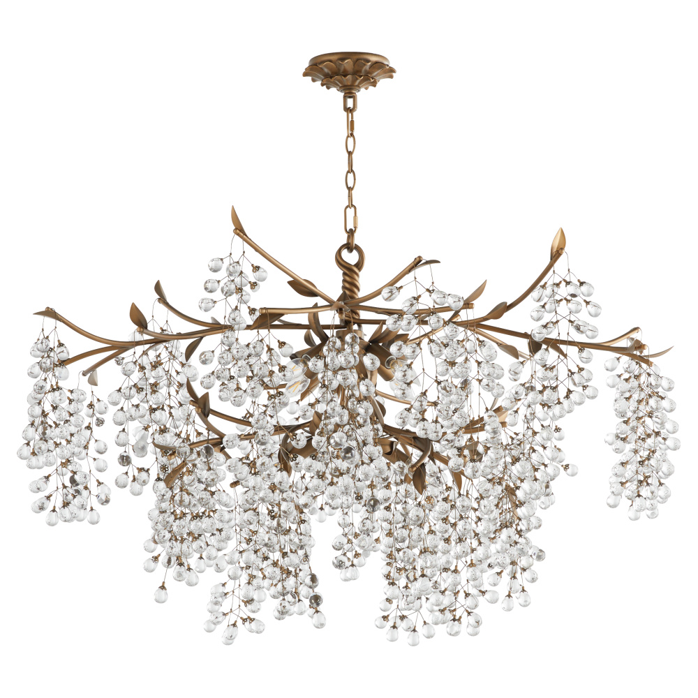 GLICINA 8LT CHANDELIER - NB
