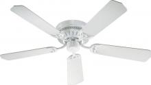 Quorum 11525-6 - 52" 5BL CUSTM SERS FAN-WH