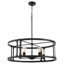 Quorum 8231-5-59 - COLBURN 5LT PENDANT - MB