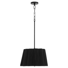 Quorum 851-3-59 - ANTON 3 LIGHT PENDANT - MATTE BLACK