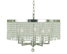 Framburg 2276 PS - 5-Light Polished Silver Princessa Dining Chandelier
